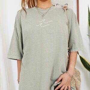 Comfort Colors Ocean Wave Tee - Sandstone